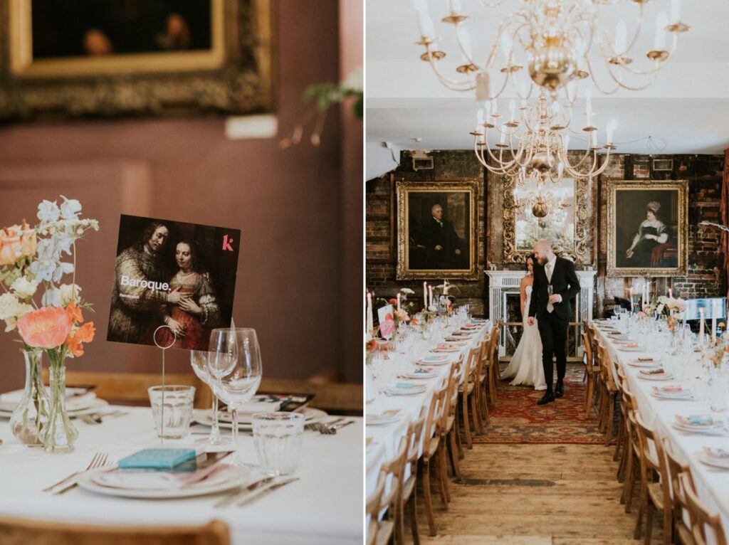Amazing wedding stationary - London Wedding at Brunswick House - Alternative Wedding Photography We Heart Pictures
