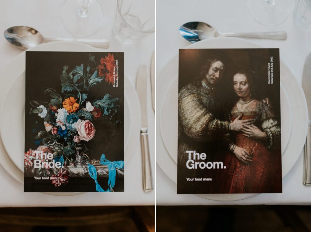 Amazing wedding stationary - London Wedding at Brunswick House - Alternative Wedding Photography We Heart Pictures