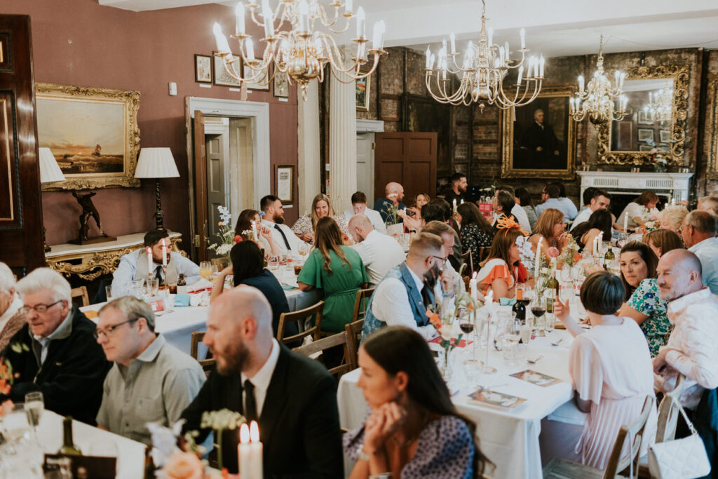 Speeches time - London Wedding at Brunswick House - Alternative Wedding Photography We Heart Pictures