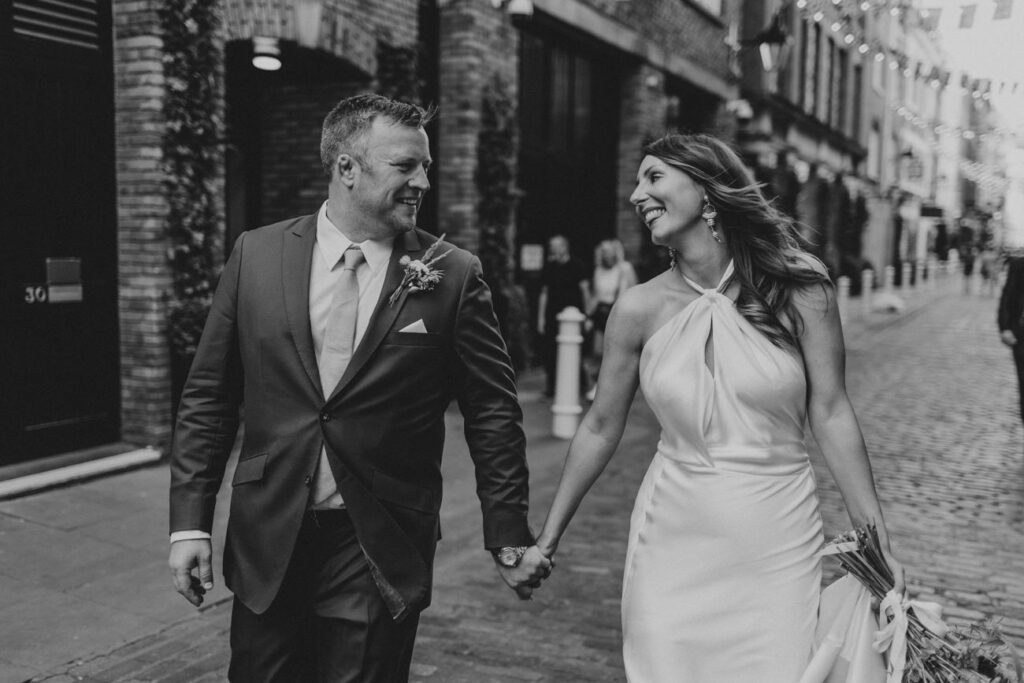 London wedding at Old Marylebone Town Hall and Petersham Nurseries in Covent Garden Alternative Wedding Photographer We Heart Pictures