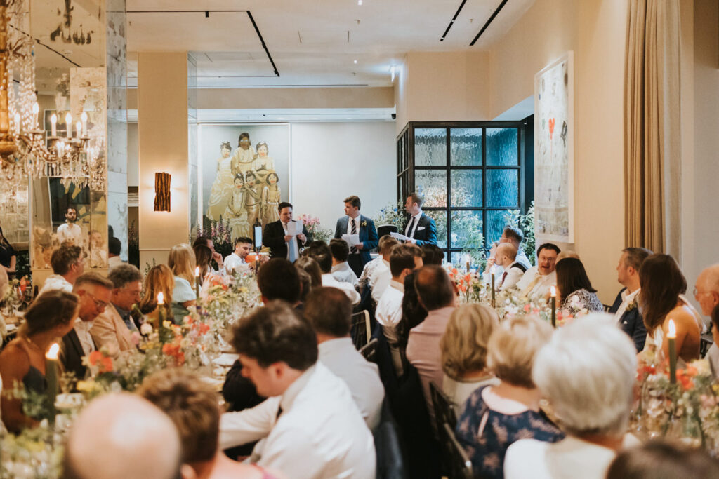 London wedding at Old Marylebone Town Hall and Petersham Nurseries in Covent Garden Alternative Wedding Photographer We Heart Pictures