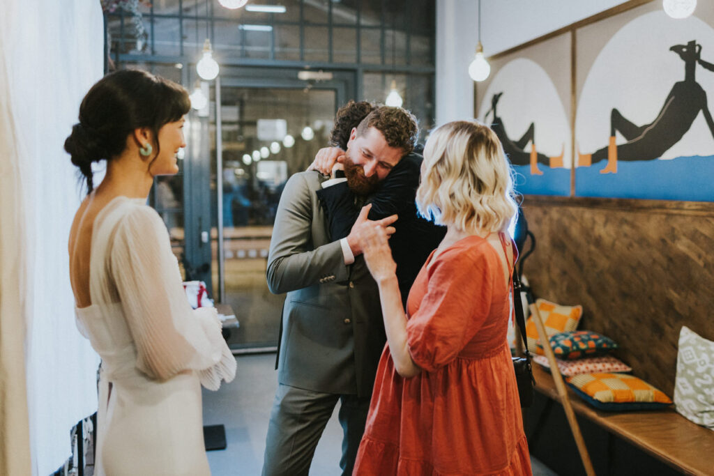 Hackney LARDO wedding / London Alternative Wedding Photographer