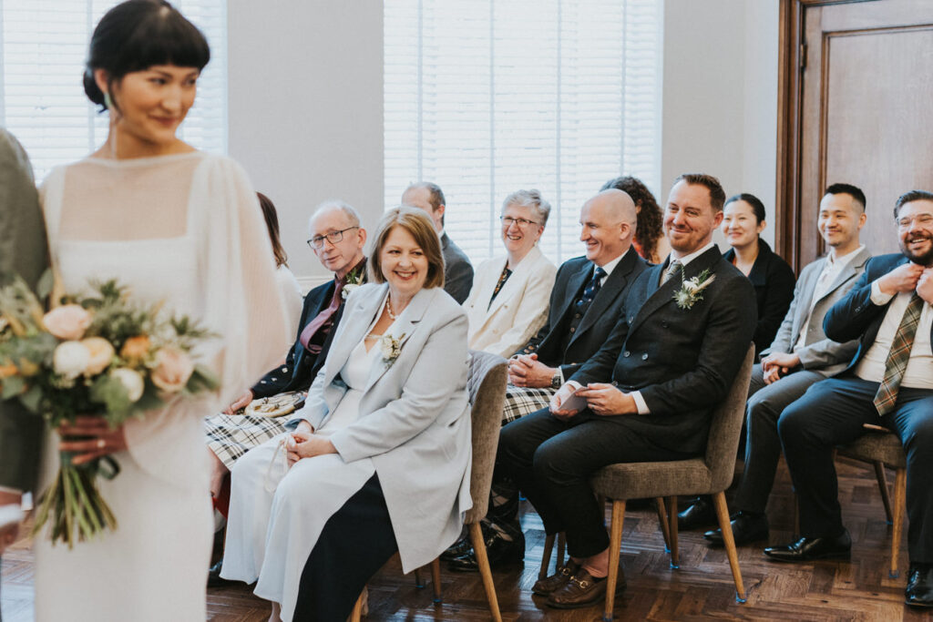 London Islington Town Hall and LARDO / Alternative Wedding Photographer