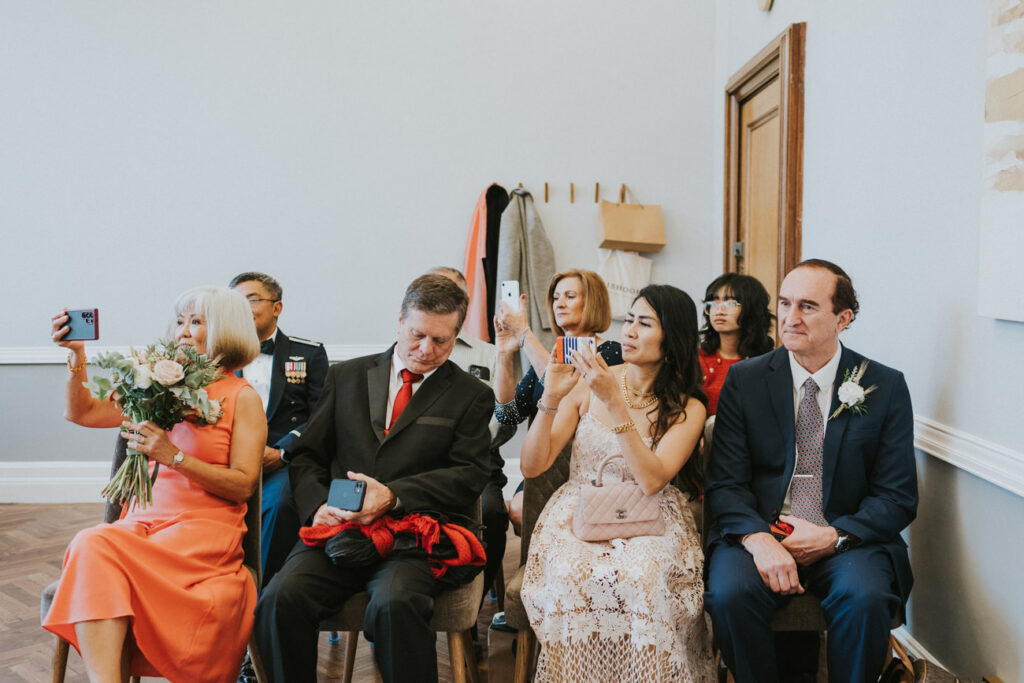 London Islington Town Hall and LARDO / Alternative Wedding Photographer