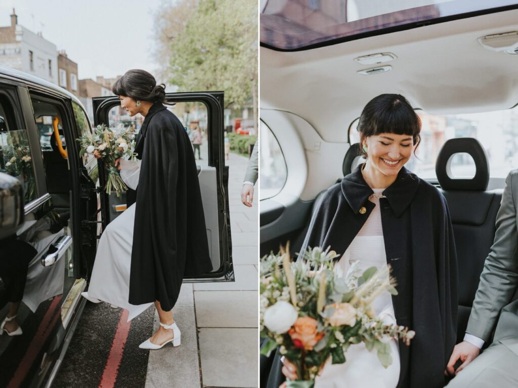 London Islington Town Hall and LARDO / Alternative Wedding Photographer