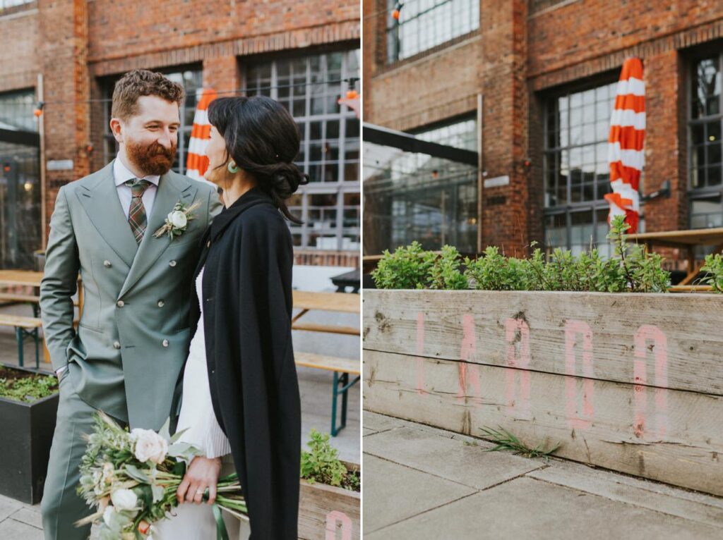 Hackney LARDO wedding / London Alternative Wedding Photographer