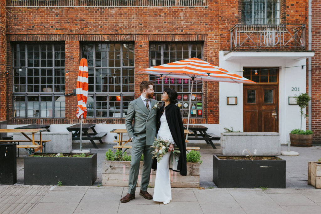 Hackney LARDO wedding / London Alternative Wedding Photographer