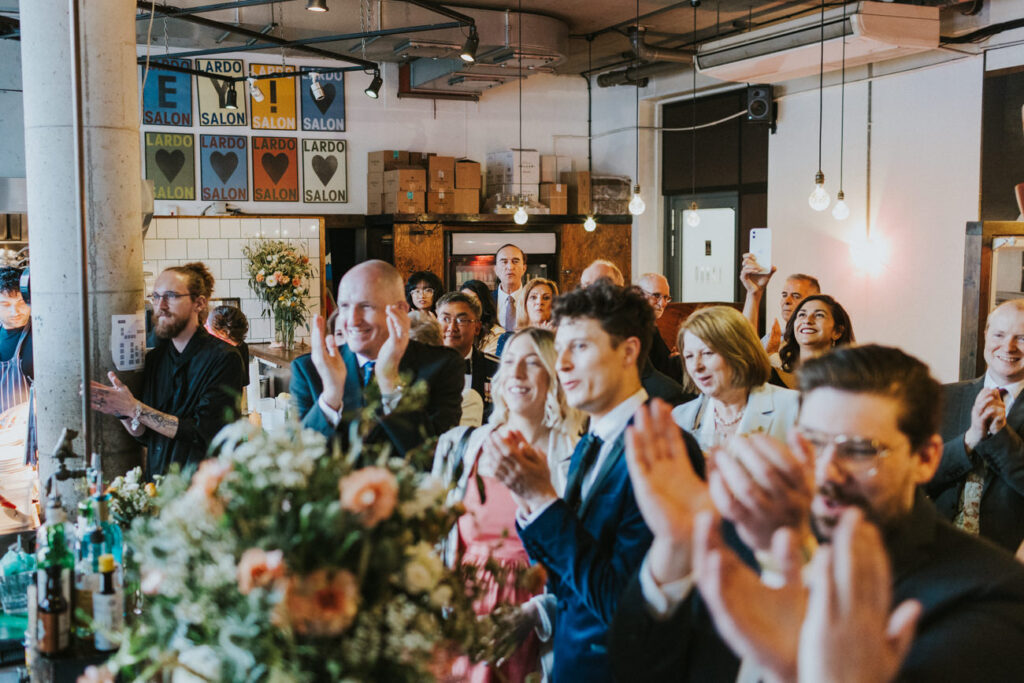 Hackney LARDO wedding / London Alternative Wedding Photographer