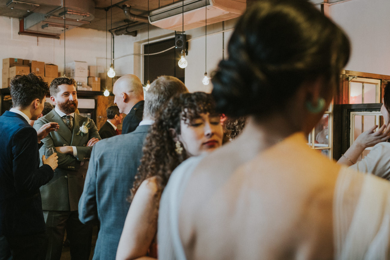 Hackney LARDO wedding / London Alternative Wedding Photographer